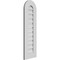 Ekena Millwork Round Top Surface Mount PVC Gable Vent: Functional, w/ 3-1/2"W x 1"P Standard Frame, 12"W x 38"H GVPRT12X3801SF - alternate 5